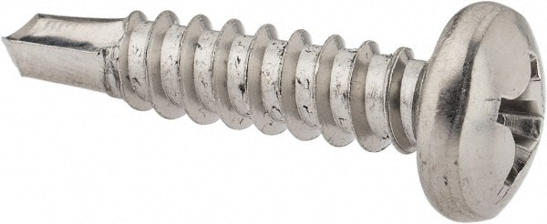 Value Collection R55000048 #12, Pan Head, Phillips Drive, 1" Length Under Head, #3 Point, Self Drilling Screw Image