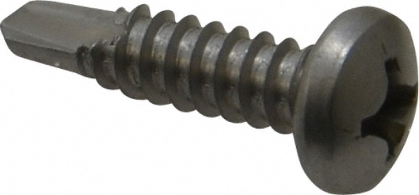 Value Collection R55000056 #14, Pan Head, Phillips Drive, 1" Length Under Head, #3 Point, Self Drilling Screw Image