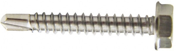 Value Collection R55000140 #8, Hex Washer Head, Hex Drive, 1-3/4" Length Under Head, #2 Point, Self Drilling Screw Image