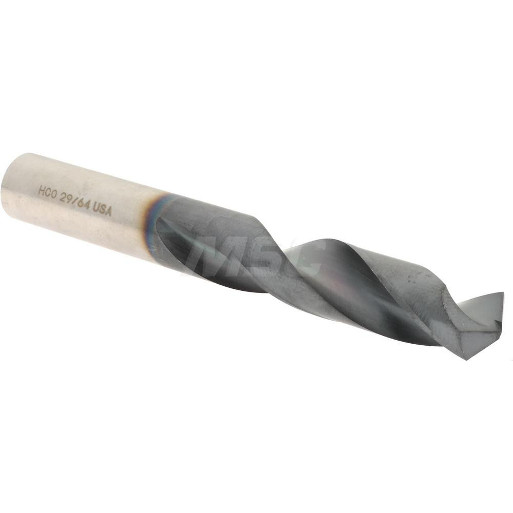 Hertel 74131624 Screw Machine Length Drill Bit: 0.4531" Dia, 135 &deg;, Cobalt Image
