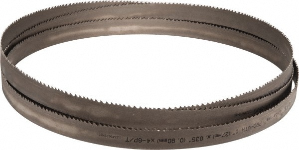 Starrett 20682 Welded Bandsaw Blade: 11 6" Long, 1" Wide, 0.035" Thick, 4 to 6 TPI Image