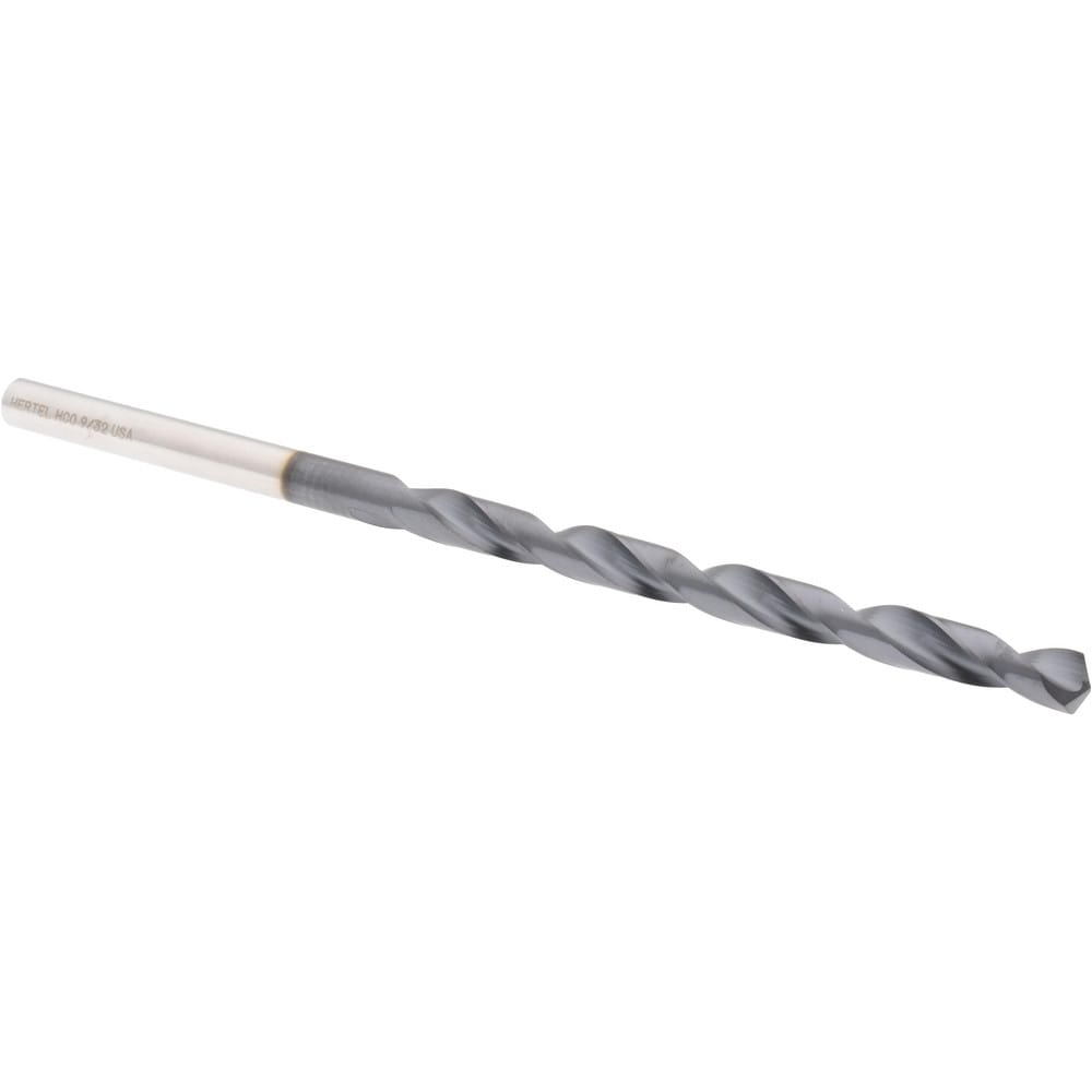 Taper Length Drill Bit: 9/32" Dia, 135 ° Point, Cobalt