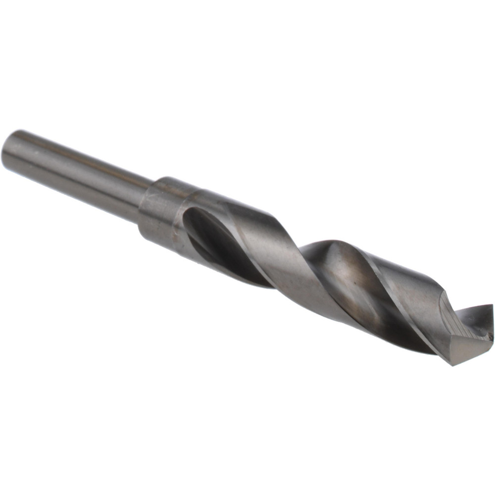 Reduced Shank Drill Bit: 47/64'' Dia, 1/2'' Shank Dia, 118 °, Cobalt