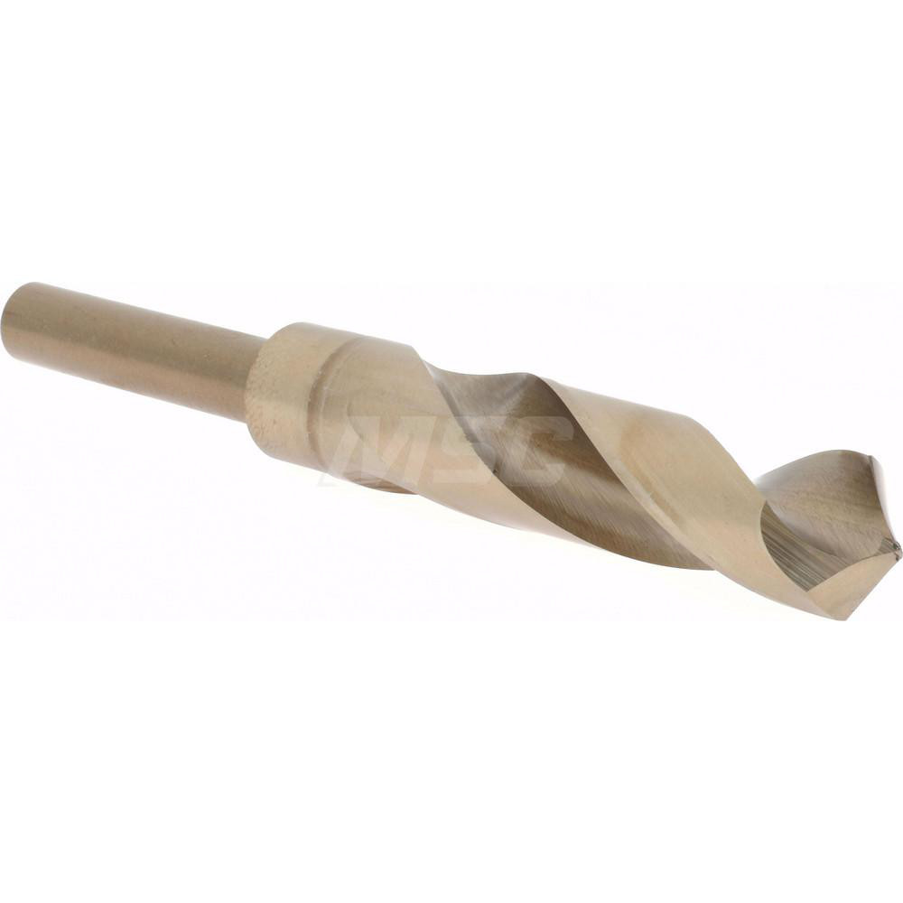 Reduced Shank Drill Bit: 13/16'' Dia, 1/2'' Shank Dia, 118 °, Cobalt