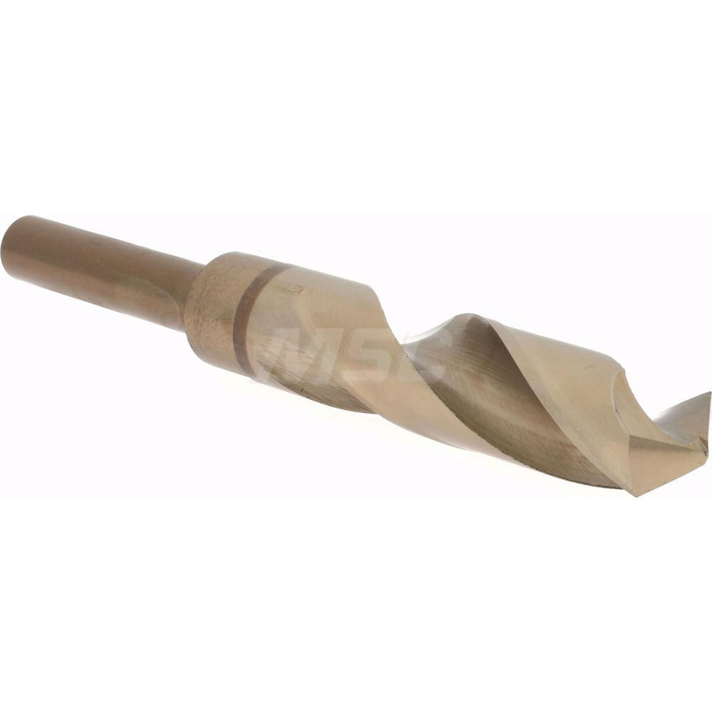 Reduced Shank Drill Bit: 53/64'' Dia, 1/2'' Shank Dia, 118 °, Cobalt
