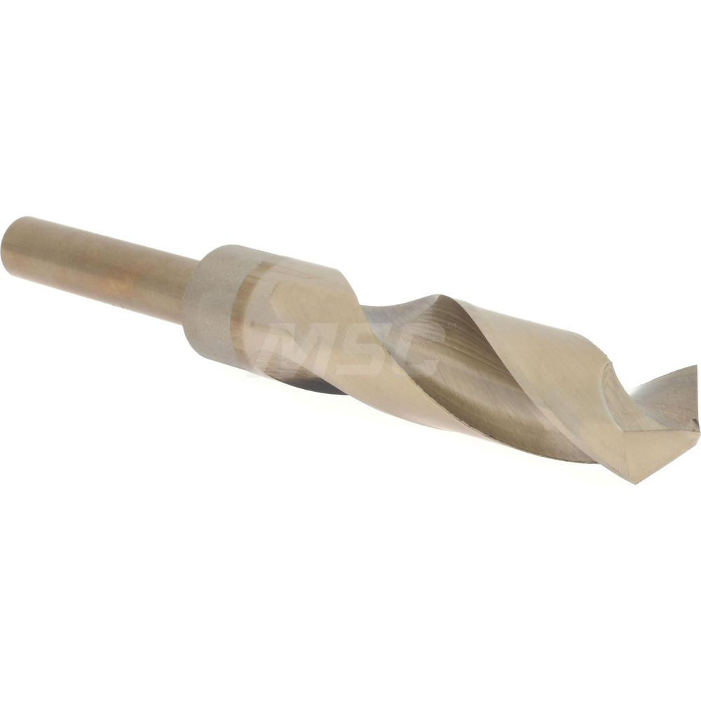 Reduced Shank Drill Bit: 7/8'' Dia, 1/2'' Shank Dia, 118 °, Cobalt