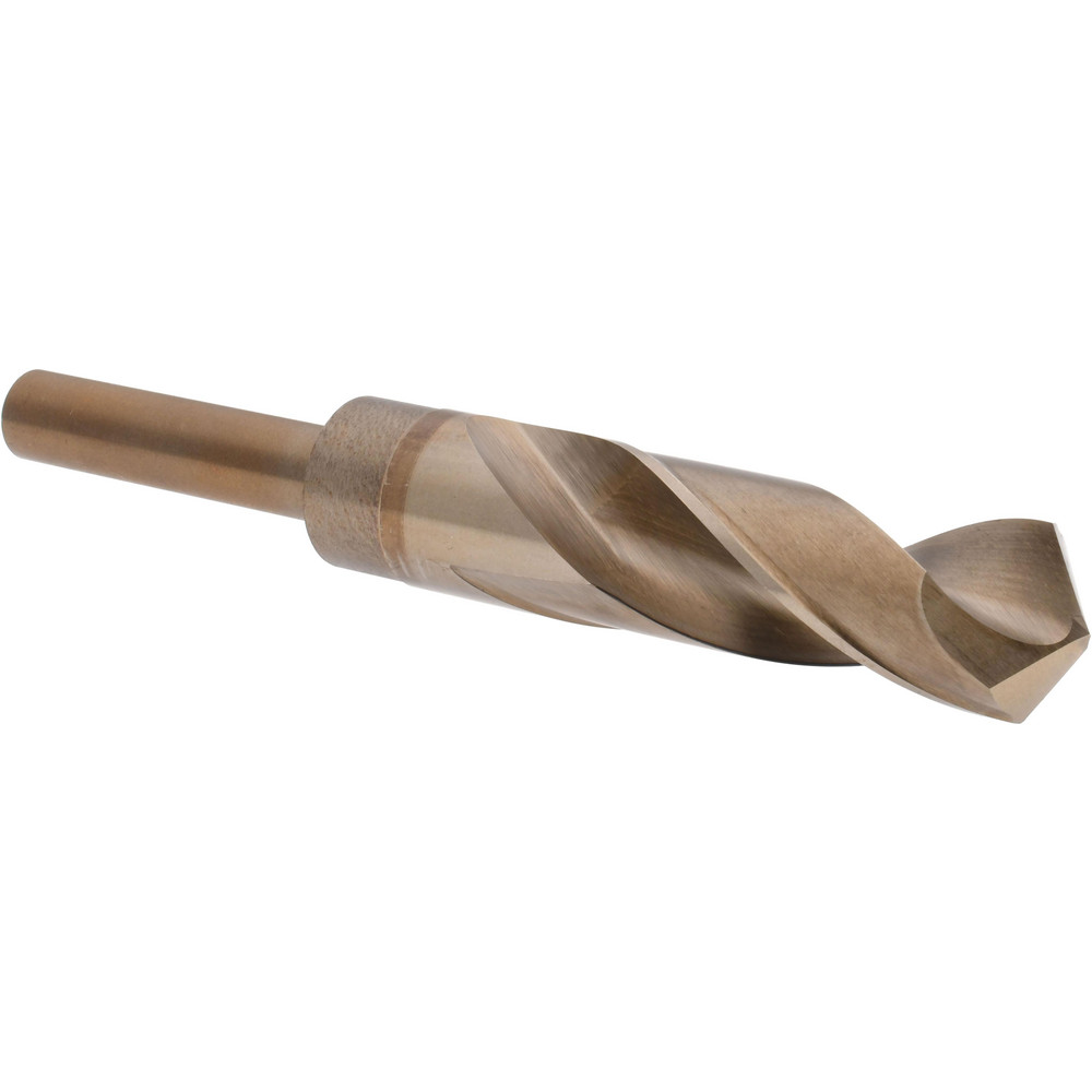 Reduced Shank Drill Bit: 29/32'' Dia, 1/2'' Shank Dia, 118 °, Cobalt