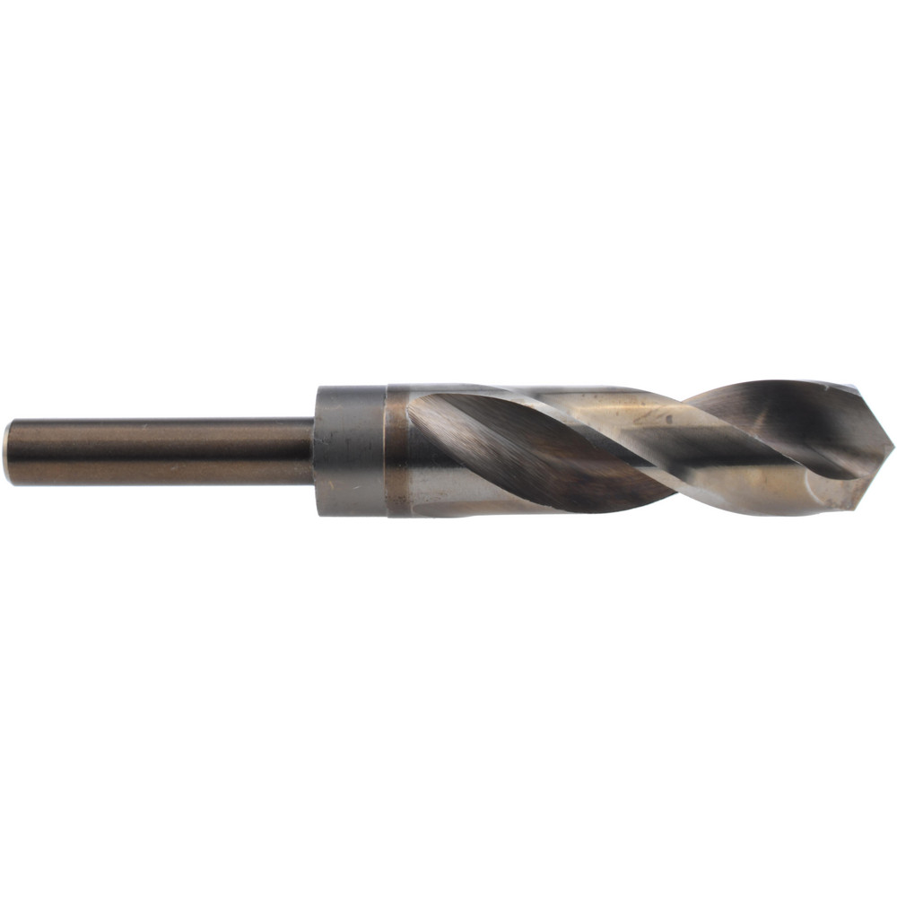 Reduced Shank Drill Bit: 31/32'' Dia, 1/2'' Shank Dia, 118 °, Cobalt