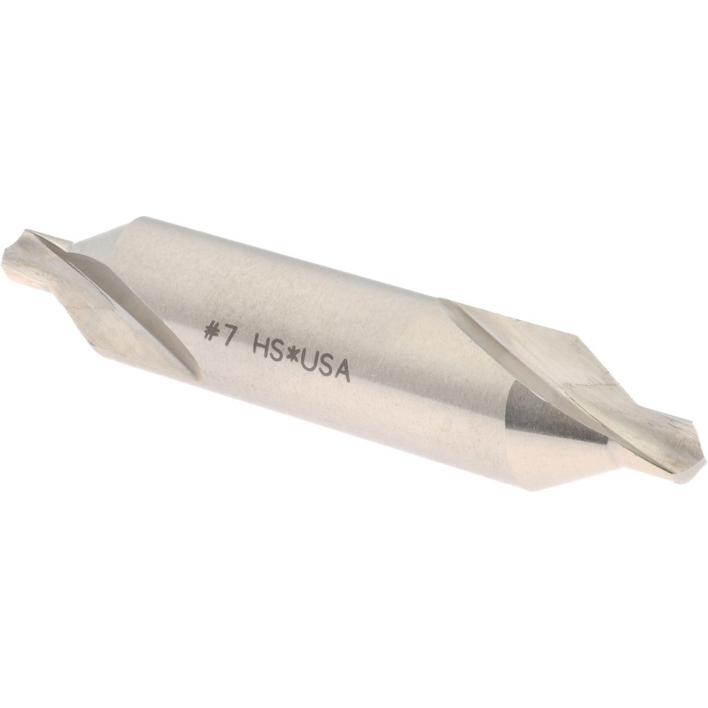 Hertel 585U 7 Combo Drill & Countersink: #7, 5/8" Body Dia, High Speed Steel Image