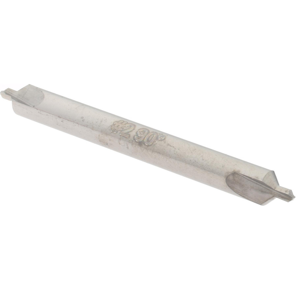 Hertel 300-003004 Combo Drill & Countersink: #2, 3/16" Body Dia, Solid Carbide Image