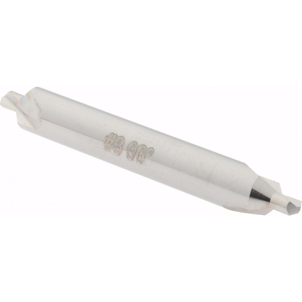Hertel 300-003005 Combo Drill & Countersink: #3, 1/4" Body Dia, Solid Carbide Image
