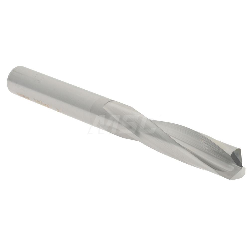 Hertel 74148917 Screw Machine Length Drill Bit: 0.25" Dia, 135 &deg;, Solid Carbide Image