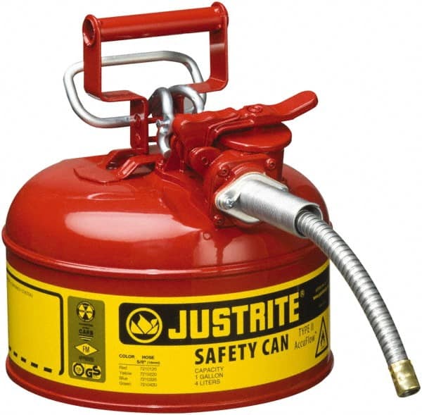 Safety Can: 1 gal, Steel