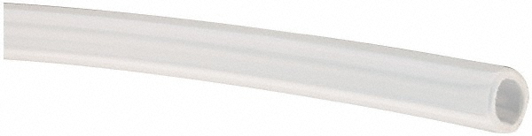 Bobine De Tube PEHD 1/4 De Pouce (OD) X 11/64 (ID) - 25 Pieds De Long, Couleur Blanc Opaque, Pour Circuits Fluides Ou Air