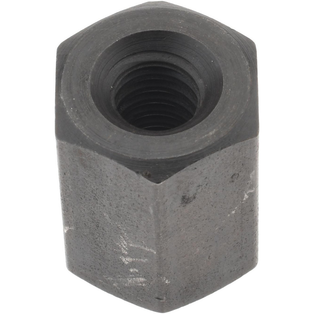 1/4-20 UNC, 5/8" OAL Steel Standard Coupling Nut