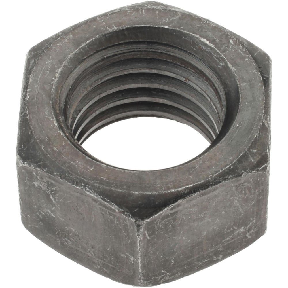 Gibraltar - Hex Nut: 3/4-10, Grade 2 Steel, Black Oxide Finish | MSC ...