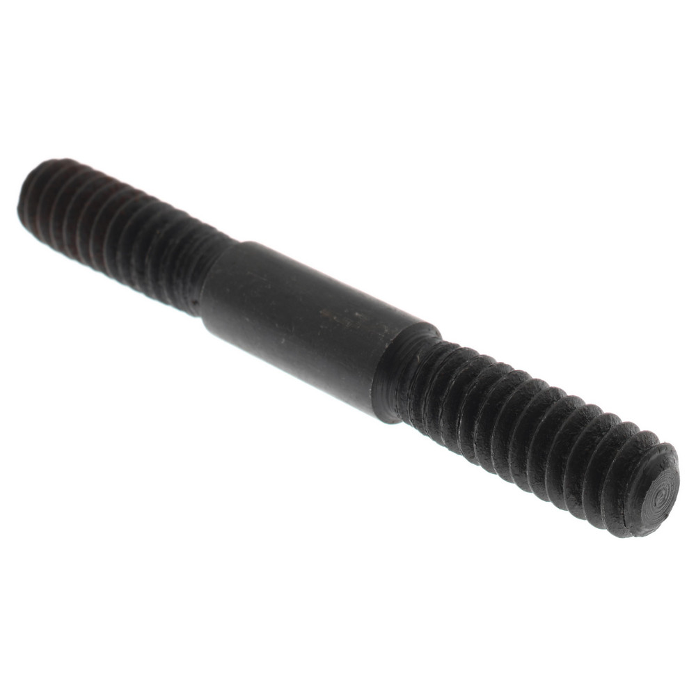 Equal Double Threaded Stud: 1/4-20 Thread, 2" OAL