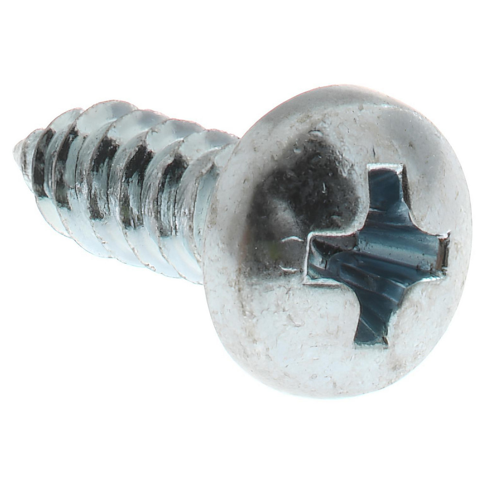 Sheet Metal Screw: #8, Pan Head, Phillips