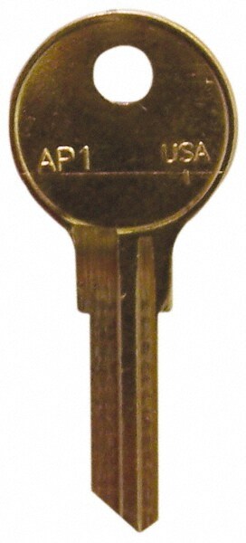 Chicago Nickel Key Blank