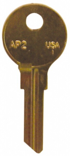 Chicago Nickel Key Blank