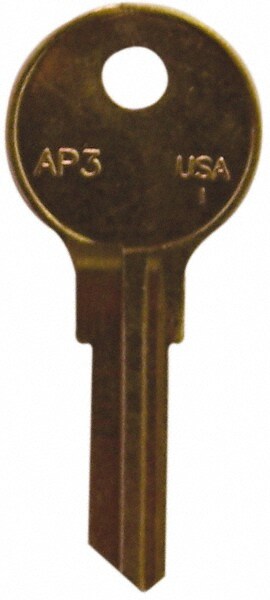Chicago Nickel Key Blank