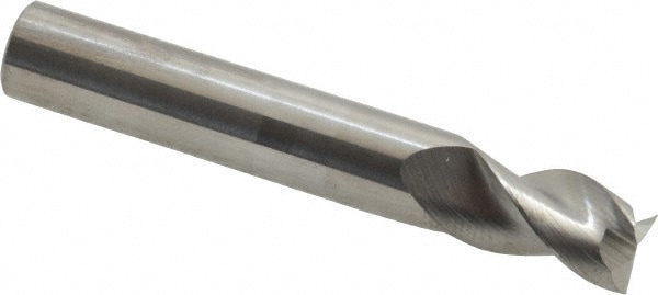 SGS 34706 Square End Mill: 5/16 Dia, 7/16 LOC, 5/16 Shank Dia, 2 OAL, 3 Flutes, Solid Carbide Image