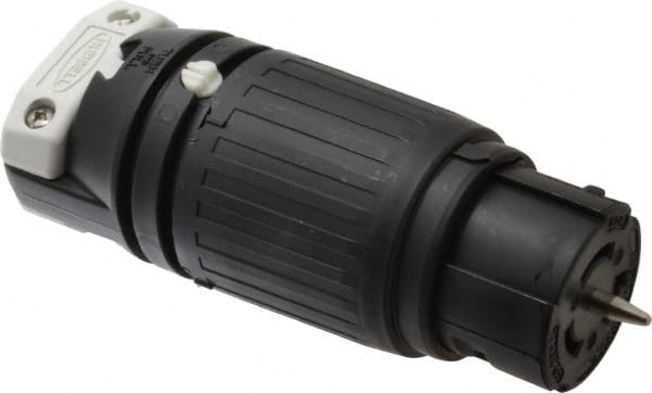 Hubbell Wiring Device-Kellems CS8264C Locking Inlet: Connector, Industrial, Non-NEMA, 250V, Black & White 