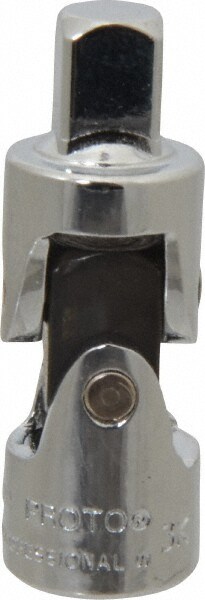 Universal Joint: 1/4" Male, 1/4" Female, Universal