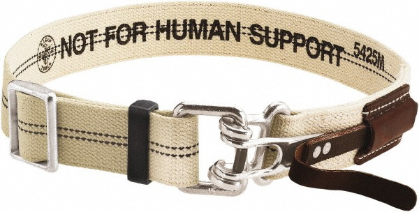 Klein Tools 38 to 58" Waist Tool Belt - Tan, Cotton | Part #5425XL