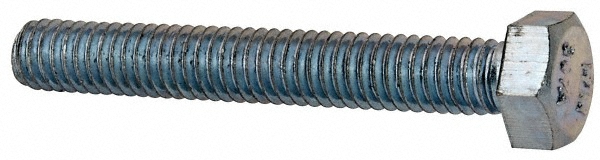 Value Collection 403070PR Hex Head Cap Screw: 5/16-18 x 2-1/4", Grade 2 Steel, Zinc-Plated Image