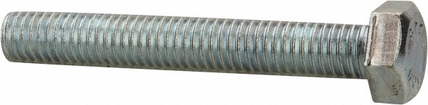 Value Collection 5052BHTMSC Hex Head Cap Screw: 1/2-13 x 3-1/4", Grade 2 Steel, Zinc-Plated Image