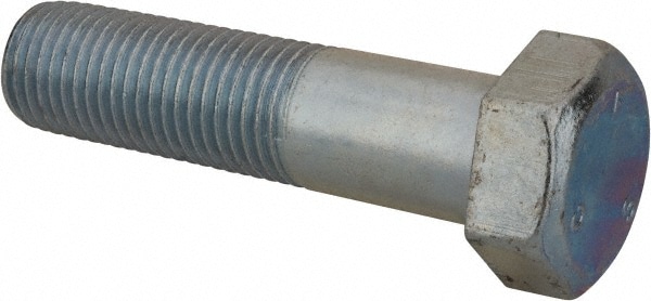 Value Collection R52001103 Hex Head Cap Screw: 1-1/2 - 6 x 6", Grade 2 Steel, Zinc-Plated Image