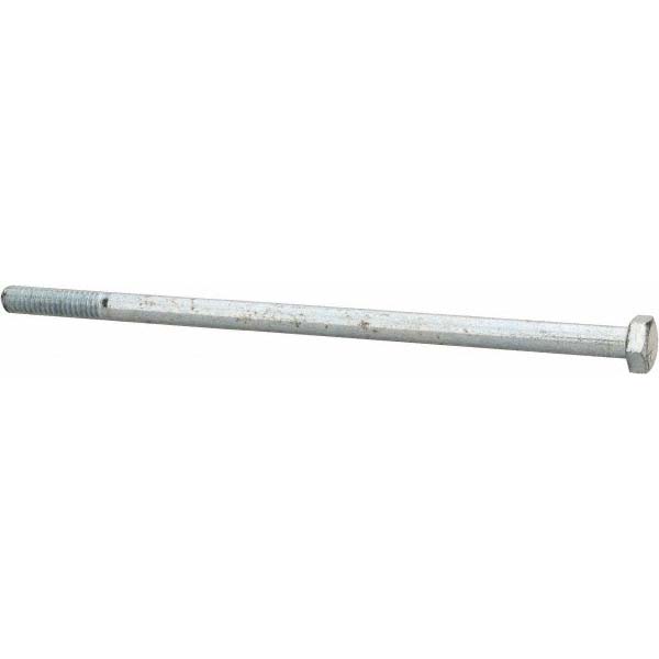 Value Collection 31104CH2 Hex Head Cap Screw: 5/16-18 x 6-1/2", Grade 2 Steel, Zinc-Plated Image