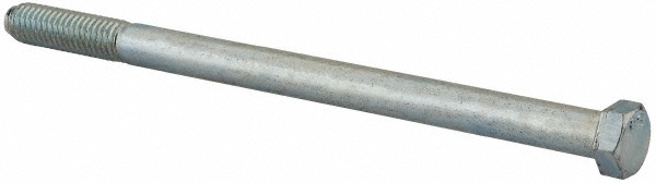 Value Collection 43112CH2 Hex Head Cap Screw: 7/16-14 x 7", Grade 2 Steel, Zinc-Plated Image