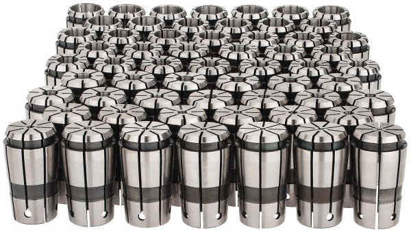 Parlec 100PG-S016 Collet Set: 59 Pc, Series TG/PG 100, 1" Capacity Image