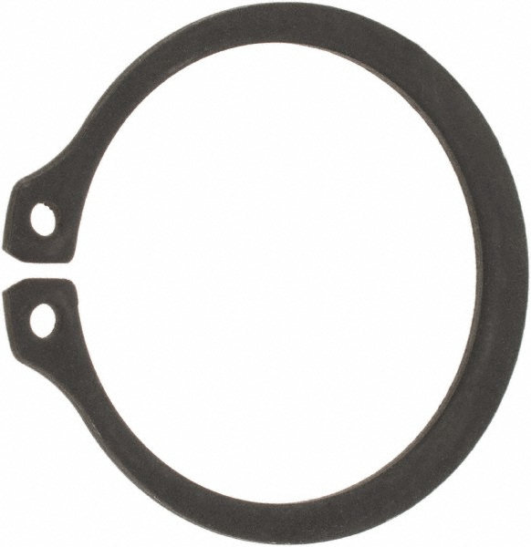 Made in USA - 1-1/4" Shaft Dia, 1.176" Groove Dia, Spring Steel ...