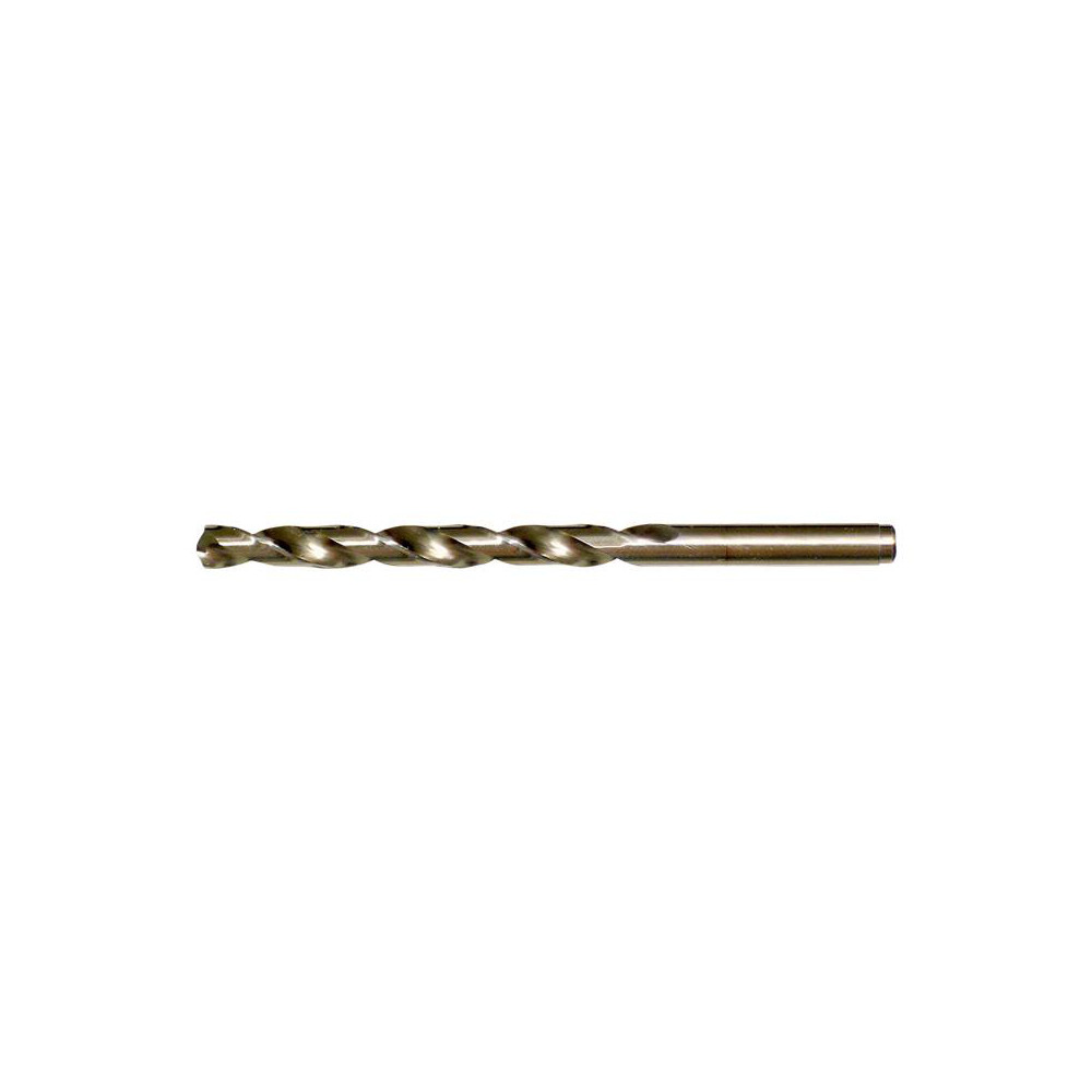 Jobber Length Drill Bit: #29 (0.1360) Dia, 135 deg, Cobalt - Straw Finish, 2-7/8" OAL, Right Hand Cut, Regular Spiral Flute, Straight Shank, Series 2213