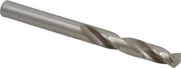 135° Drill Bit Point Angle Threaded Shank Drill Bit High Speed Steel Drill Bit Size #1 