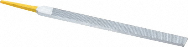 Swiss-Pattern File: 6" OAL, Cut 0, Regular Pillar - 1/2" Wide, 5/32" Thick, Tang