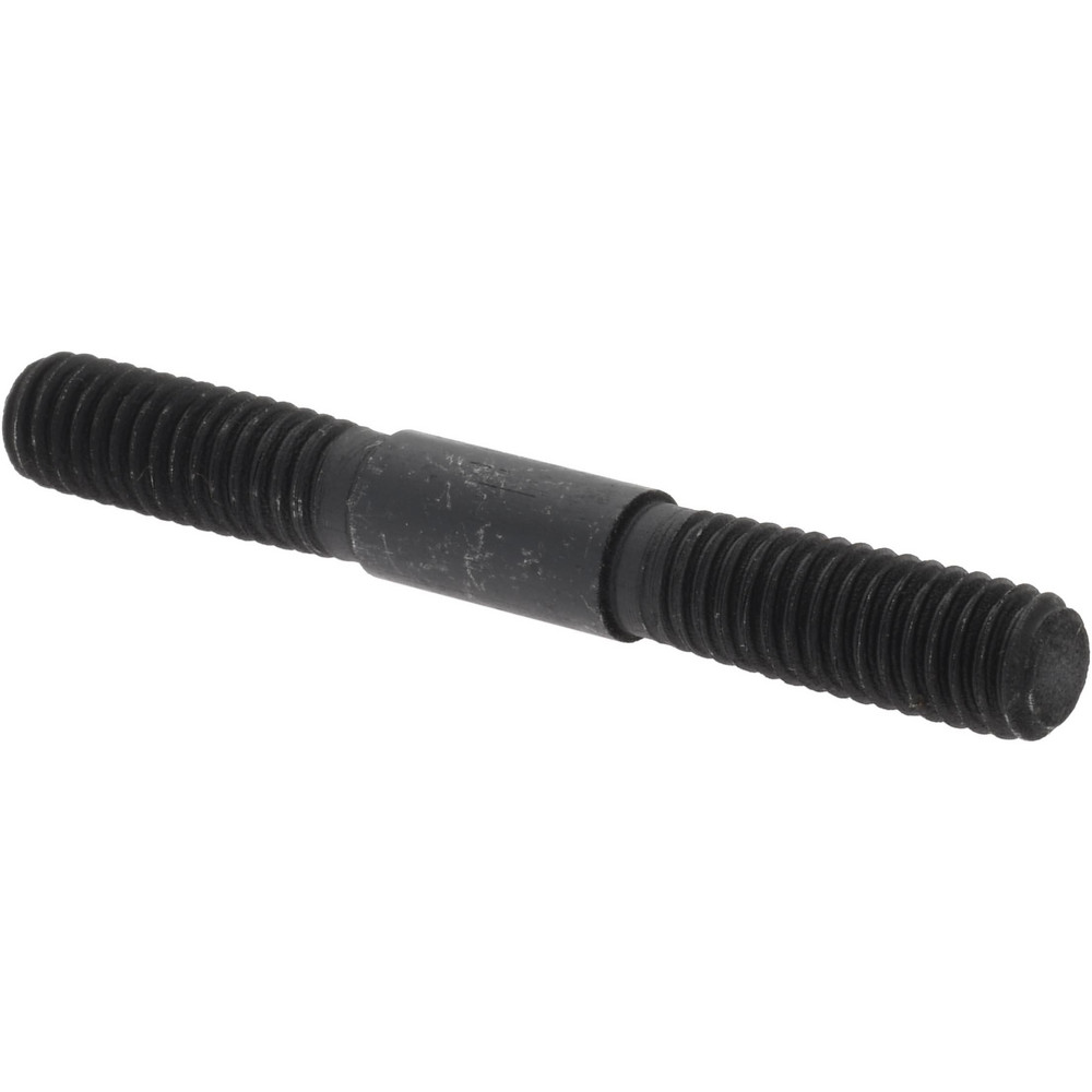 Equal Double Threaded Stud: 3/8-16 Thread, 3" OAL