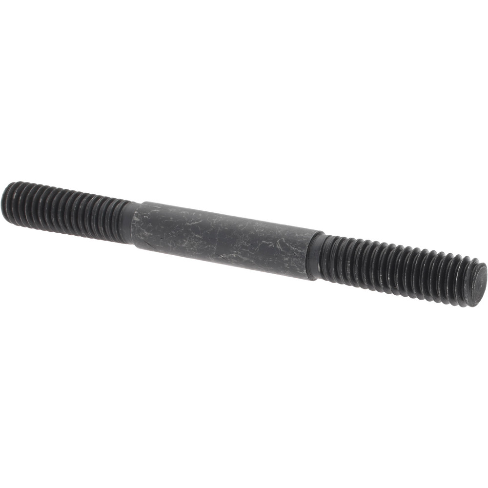 Equal Double Threaded Stud: 3/8-16 Thread, 4" OAL