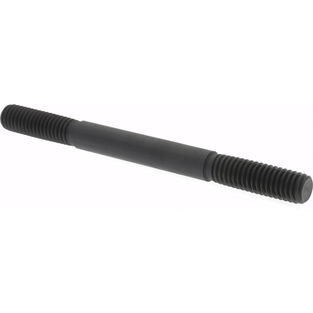 Equal Double Threaded Stud: 3/8-16 Thread, 4-1/2" OAL