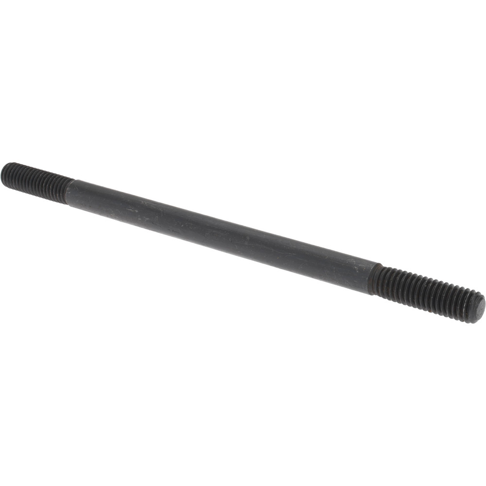 Equal Double Threaded Stud: 3/8-16 Thread, 7" OAL