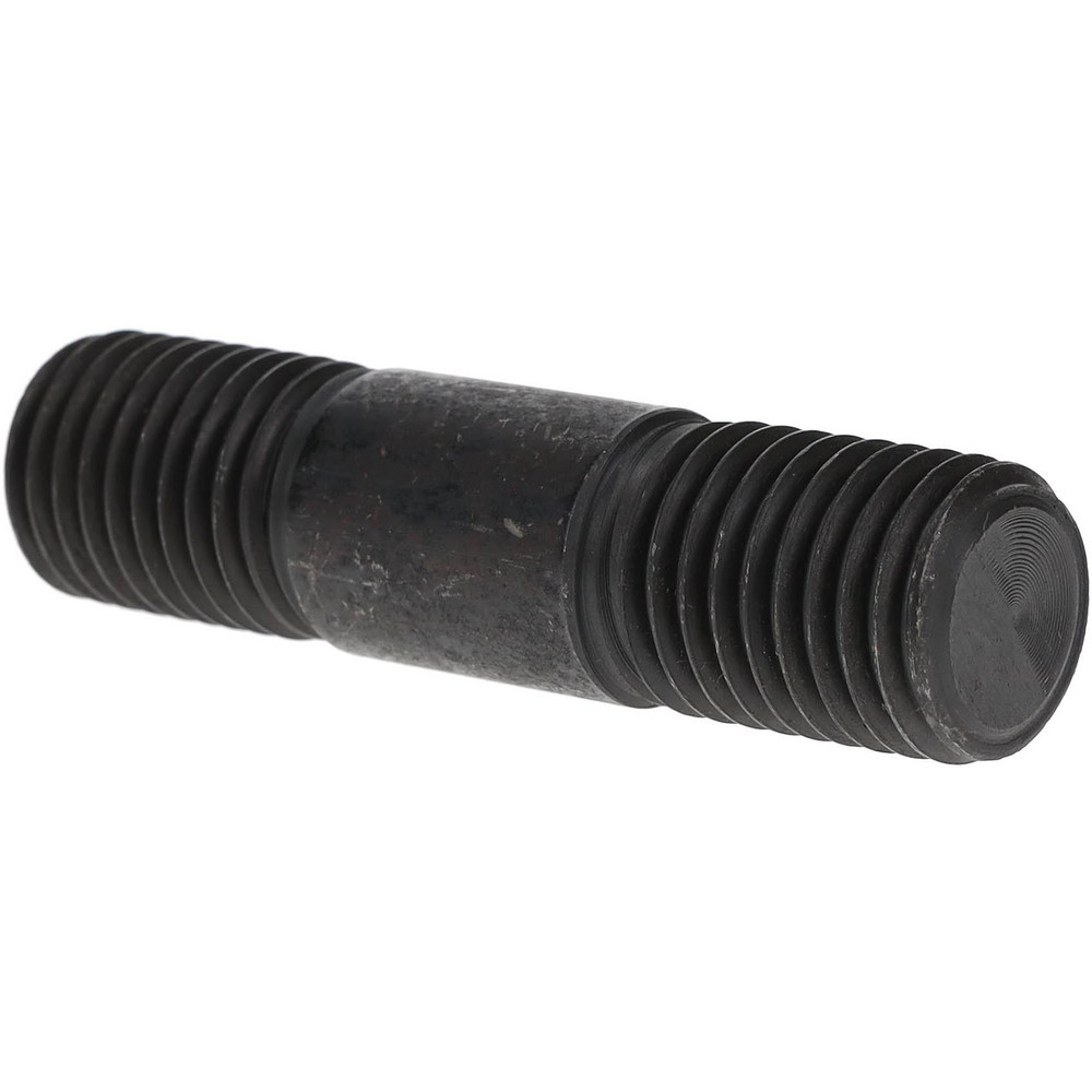 Equal Double Threaded Stud: 1-8 Thread, 4" OAL