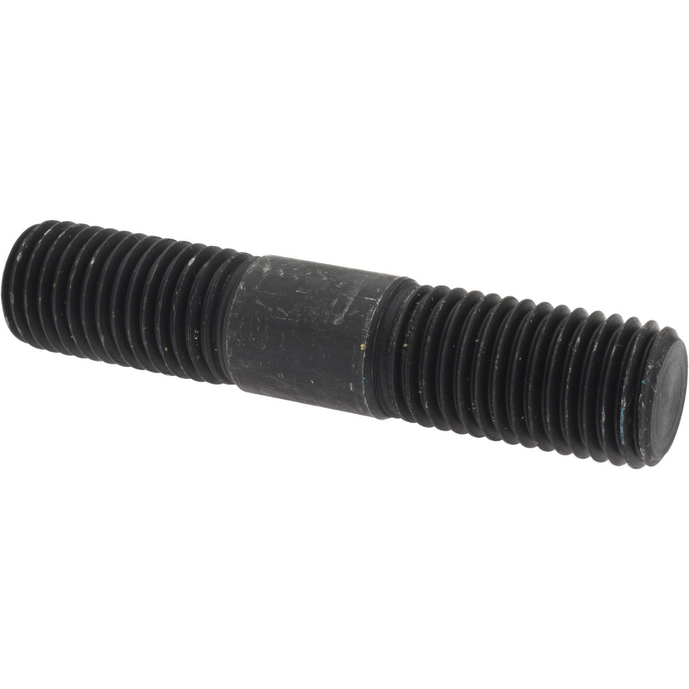 Equal Double Threaded Stud: 1-8 Thread, 5" OAL