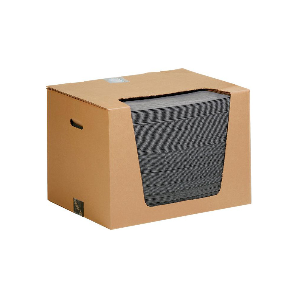 Sorbent Pad: For Universal Use, Heavy Weight, 20" Long, 16" Wide, 18.1 gal