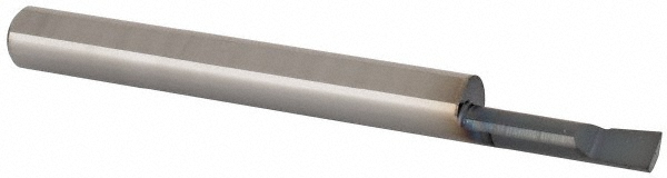 SCIENTIFIC CUTTING TOOLS Boring Bar: 0.1200" Min Bore, 1/2" Max Depth, Right Hand, 3/16" Shank Dia, Submicron Solid Carbide - 2" OAL | Part #B120500A