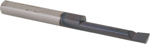 Scientific Cutting Tools B140800A Boring Bar: 0.14" Min Bore, 0.8" Max Depth, Right Hand Cut, Submicron Solid Carbide Image