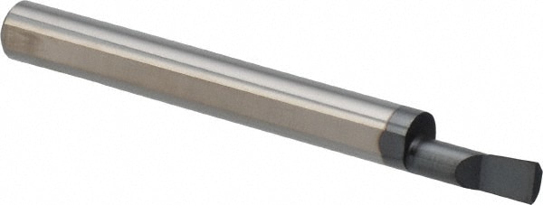 Scientific Cutting Tools B180500A Boring Bar: 0.18" Min Bore, 1/2" Max Depth, Right Hand Cut, Submicron Solid Carbide Image