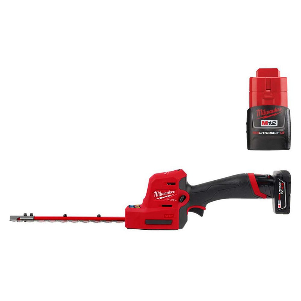 Edgers, Trimmers & Cutters; Type: Hedge Trimmer ; Power Type: Battery ; Blade Type: Double-Sided ; Cutting Width (Decimal Inch): 8.0000 ; Maximum Amperage: 4.00 ; Blade Length (Decimal Inch): 8.0000